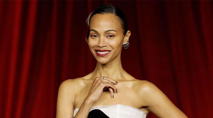 Zoe Saldana's twin sons gush over mom's acting career