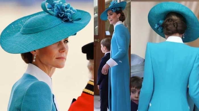 Kate Middleton stuns at Trooping the Colour