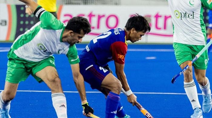 Pakistan's opening match against Malaysia ends in 3-3 draw
