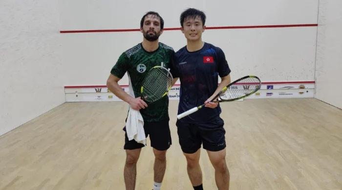 Pakistan's Nasir Iqbal reaches quarterfinals of Asian Squash Championship