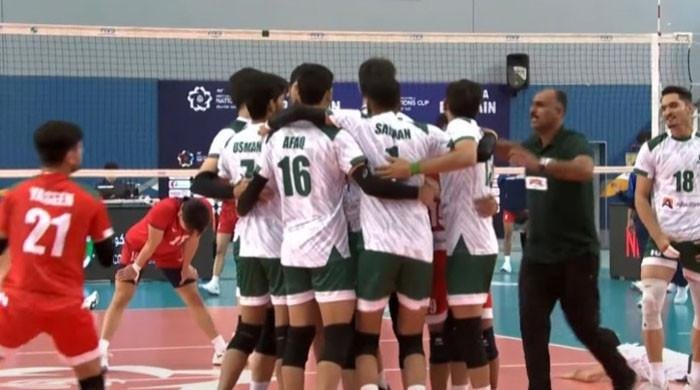 Pakistan beat Chinese Taipei in AVC men's volleyball nation cup