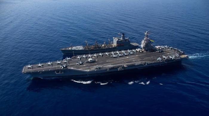 US military arsenal in Middle East