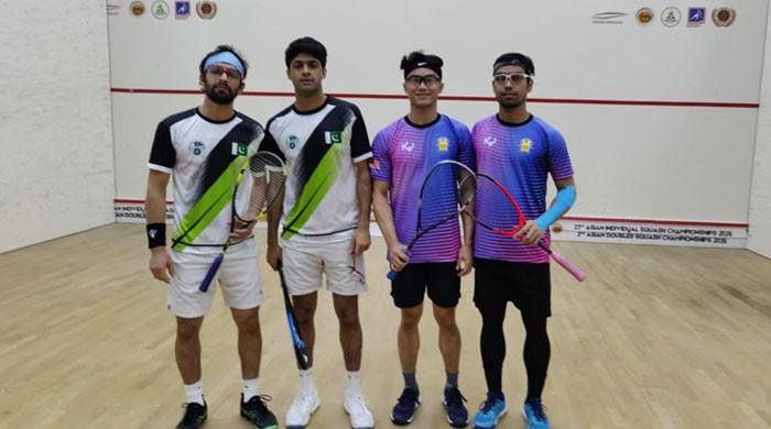 Pakistan advance to Asian Doubles Squash final after defeating Malaysia