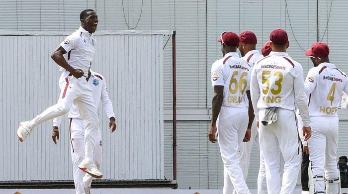 Seales, Shamar star as West Indies dominate Australia in Barbados on Day 1