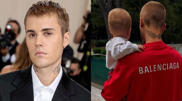 Justin Bieber shares rare glimpse of son Jack