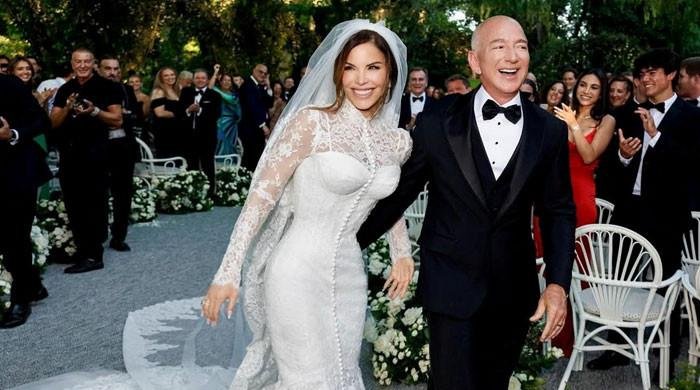Jeff Bezos, Lauren Sanchez say 'I do' in a divided Venice