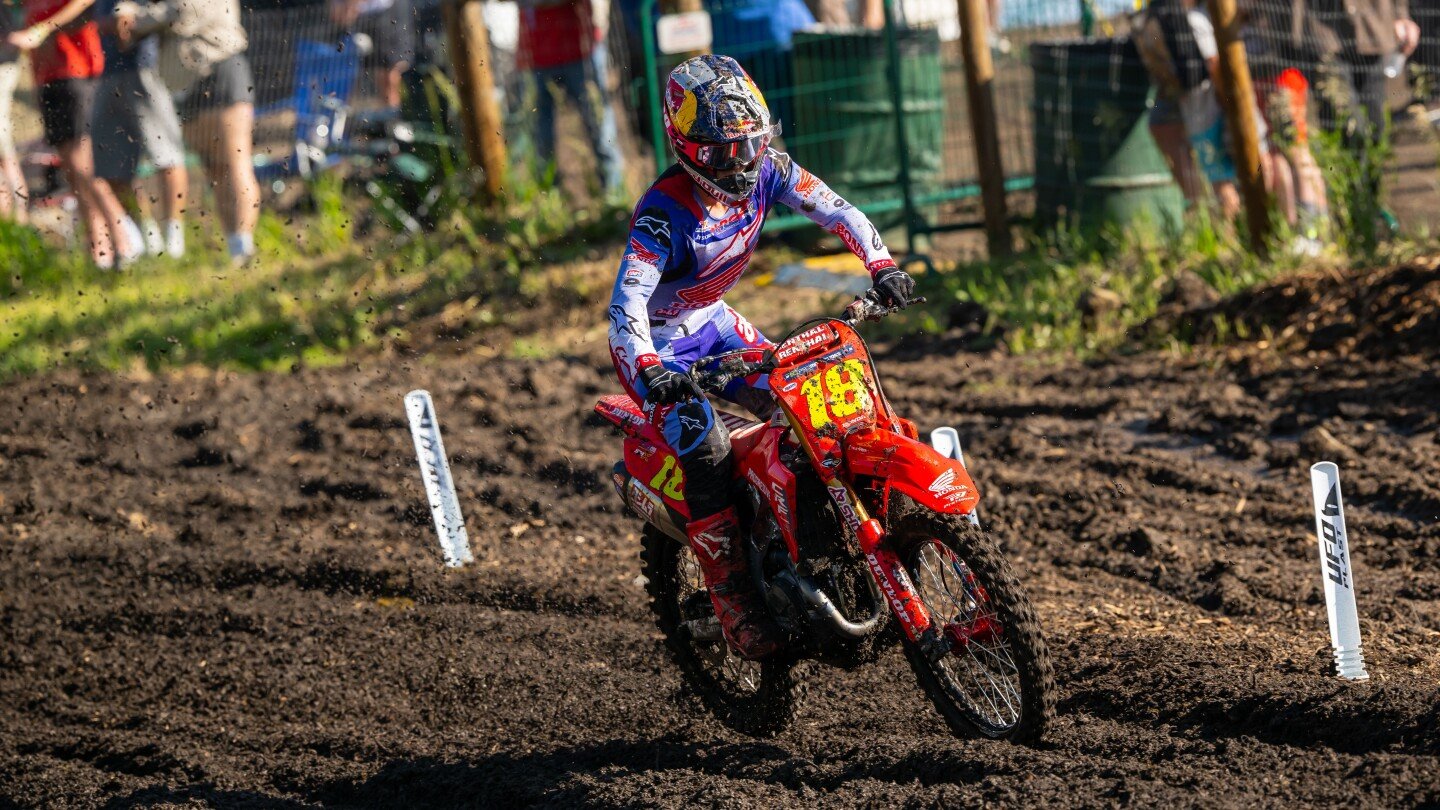 Jett Lawrence sweeps Thunder Valley for third overall Motocross win of 2025