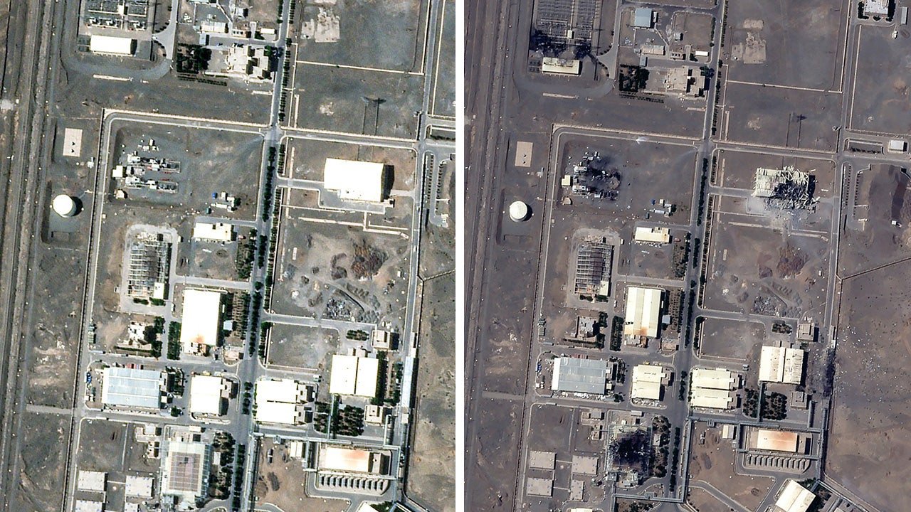New satellite images reveal US military damage to Iran's nuclear facilities