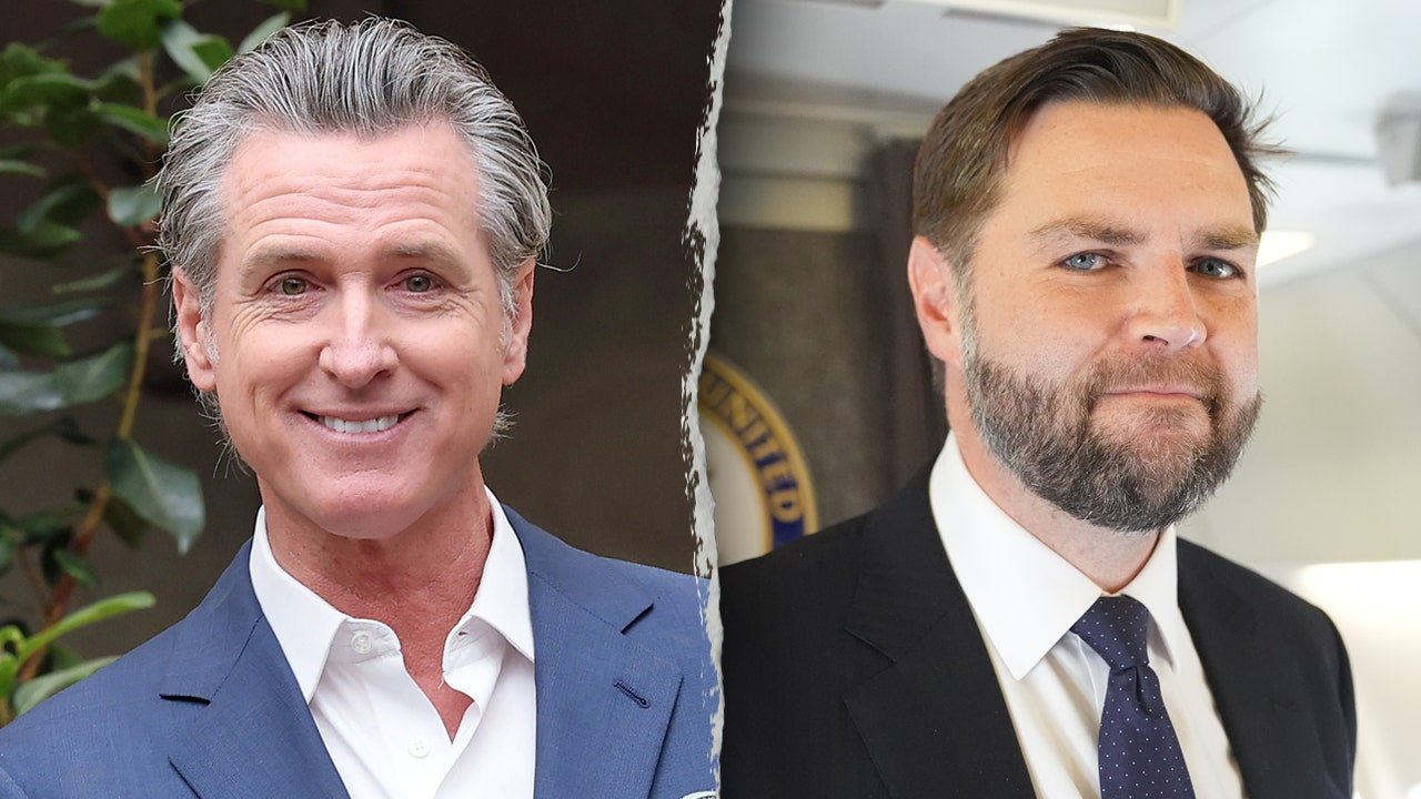 California Gov. Gavin Newsom challenges Vice President JD Vance to debate