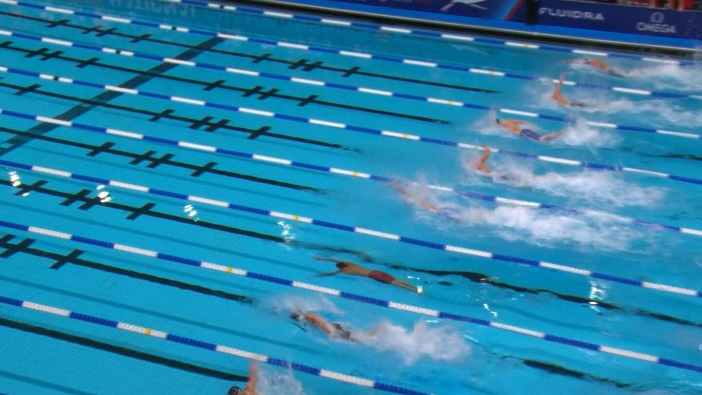 Jack Alexy clinches win in men's 50m freestyle at U.S Nationals