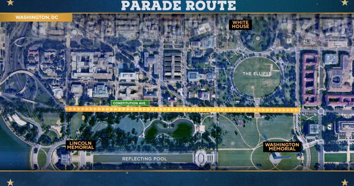 See D.C. route map for Trump's military parade celebrating the Army's 250th anniversary