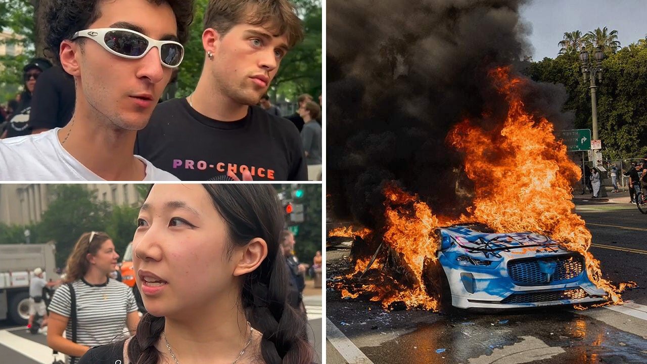 DC protesters justify violent tactics being seen at anti-Trump riots