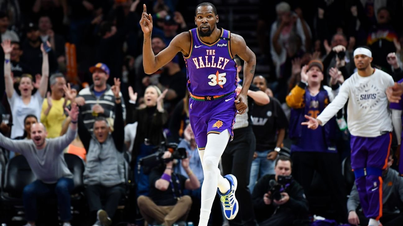 Kevin Durant trade proposals - Five deals for the Suns star