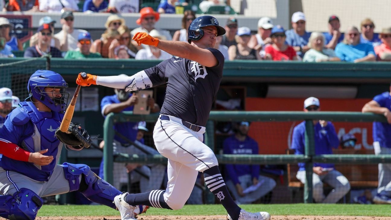 Kerry Carpenter puts on 'special' 3-HR show in Tigers' rout of White Sox