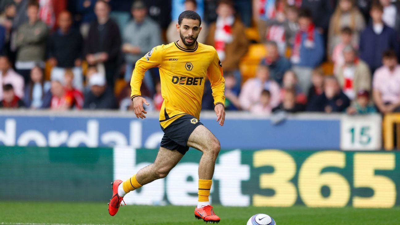 Man City target Wolves full-back Rayan Aït-Nouri - sources