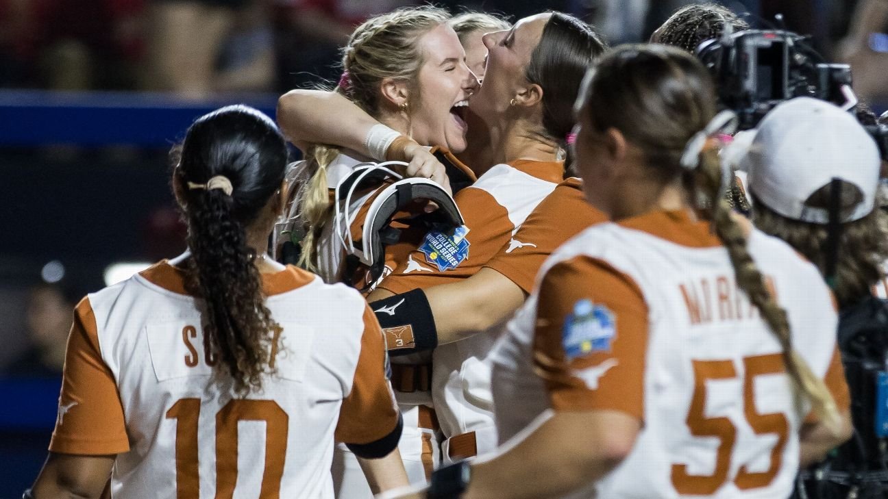 Reese Atwood sends Texas past Texas Tech in Game 1 of WCWS