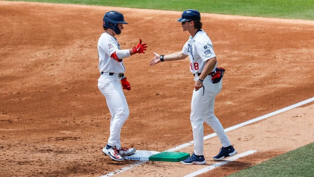 Arizona tops UNC, makes 19th Men's College World Series appearance