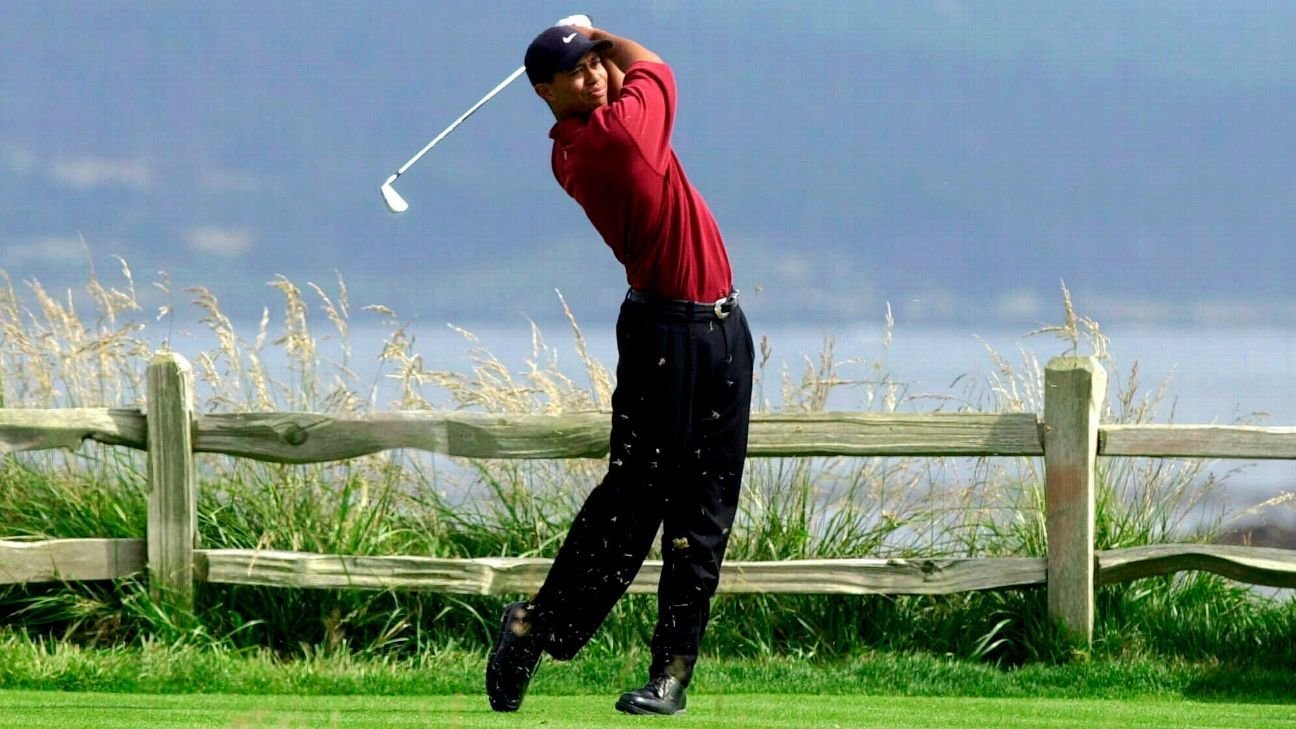 'It's not a fair fight': Looking back at Tiger's historic 2000 U.S. Open championship