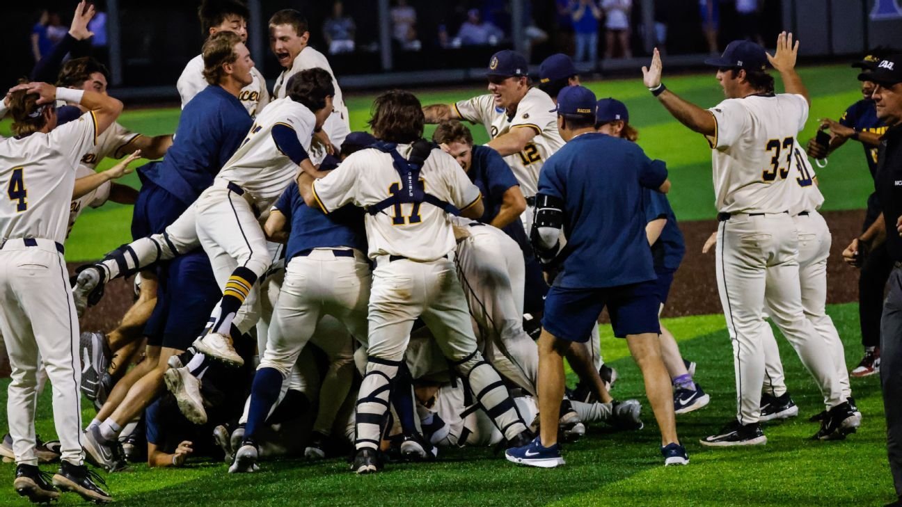 Murray State beats Duke to reach first Men's College World Series