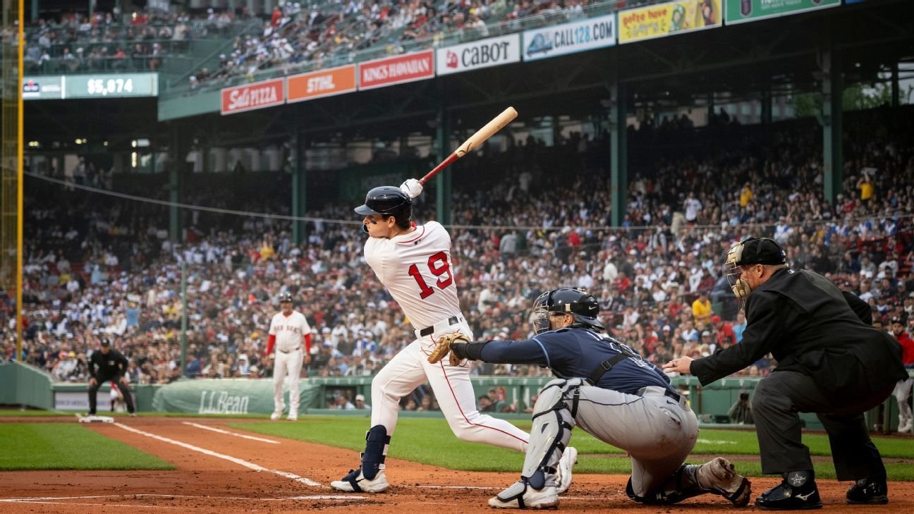Roman Anthony gets first MLB hit for Red Sox in second game