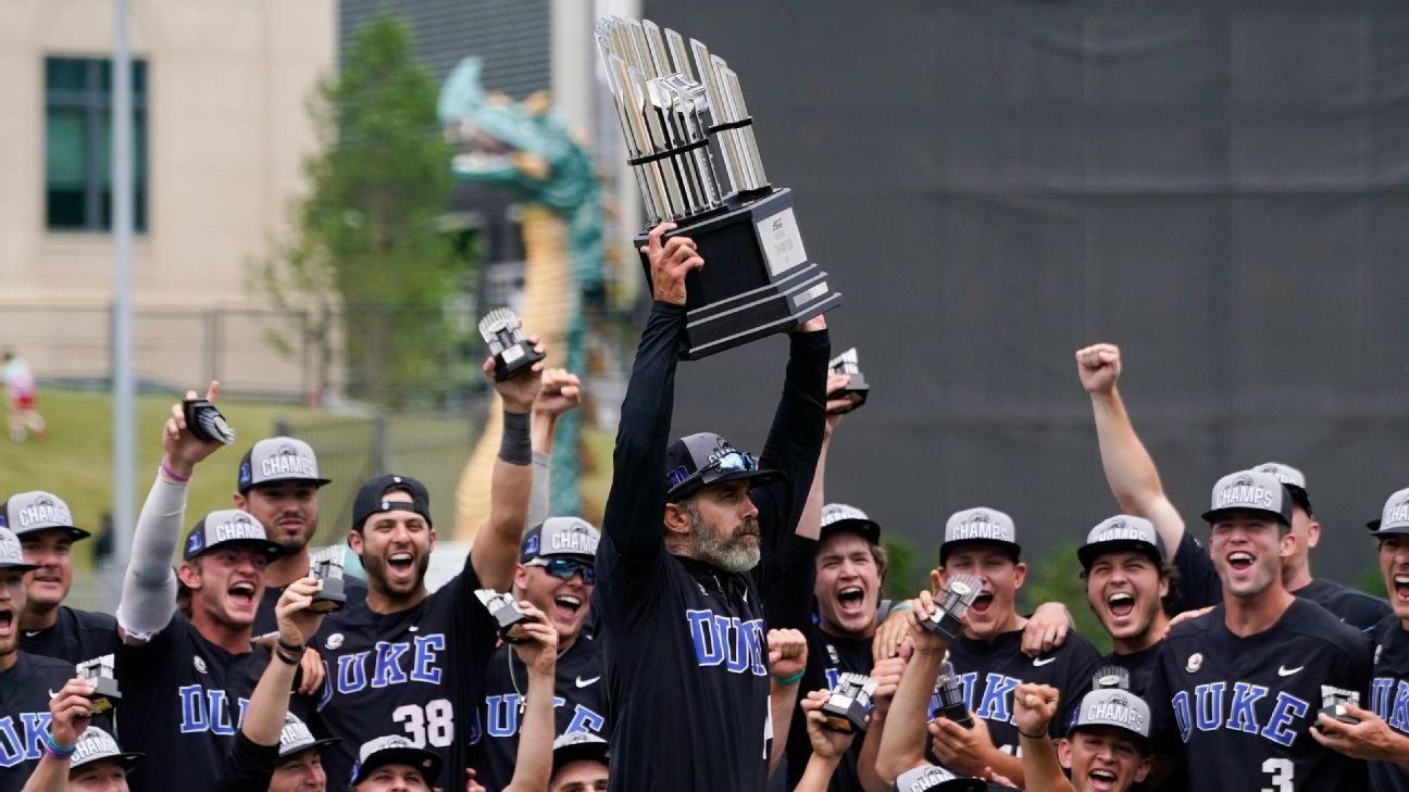 Pollard named Virginia's baseball coach after 13 seasons at Duke