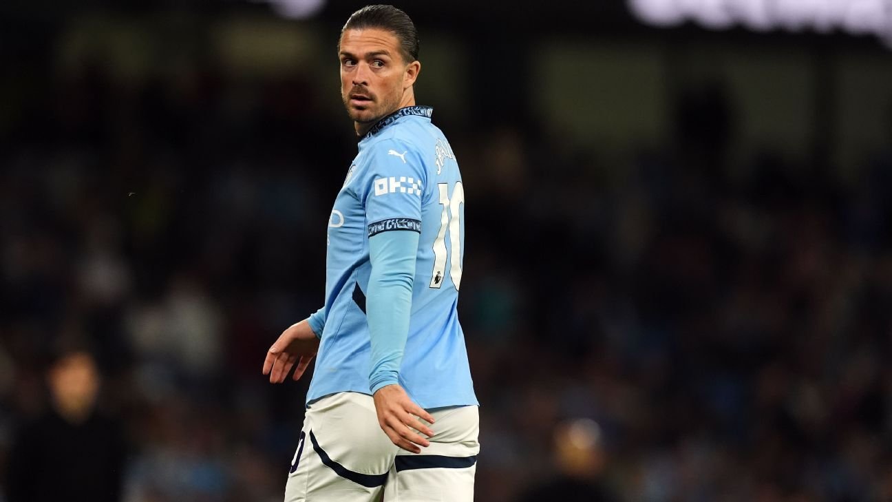 Man City Club World Cup squad: Jack Grealish left out