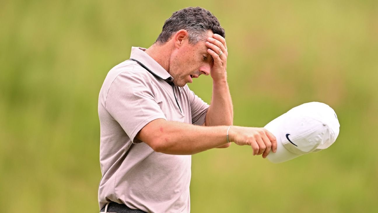 'Pretty average' McIlroy ambivalent over his U.S. Open play