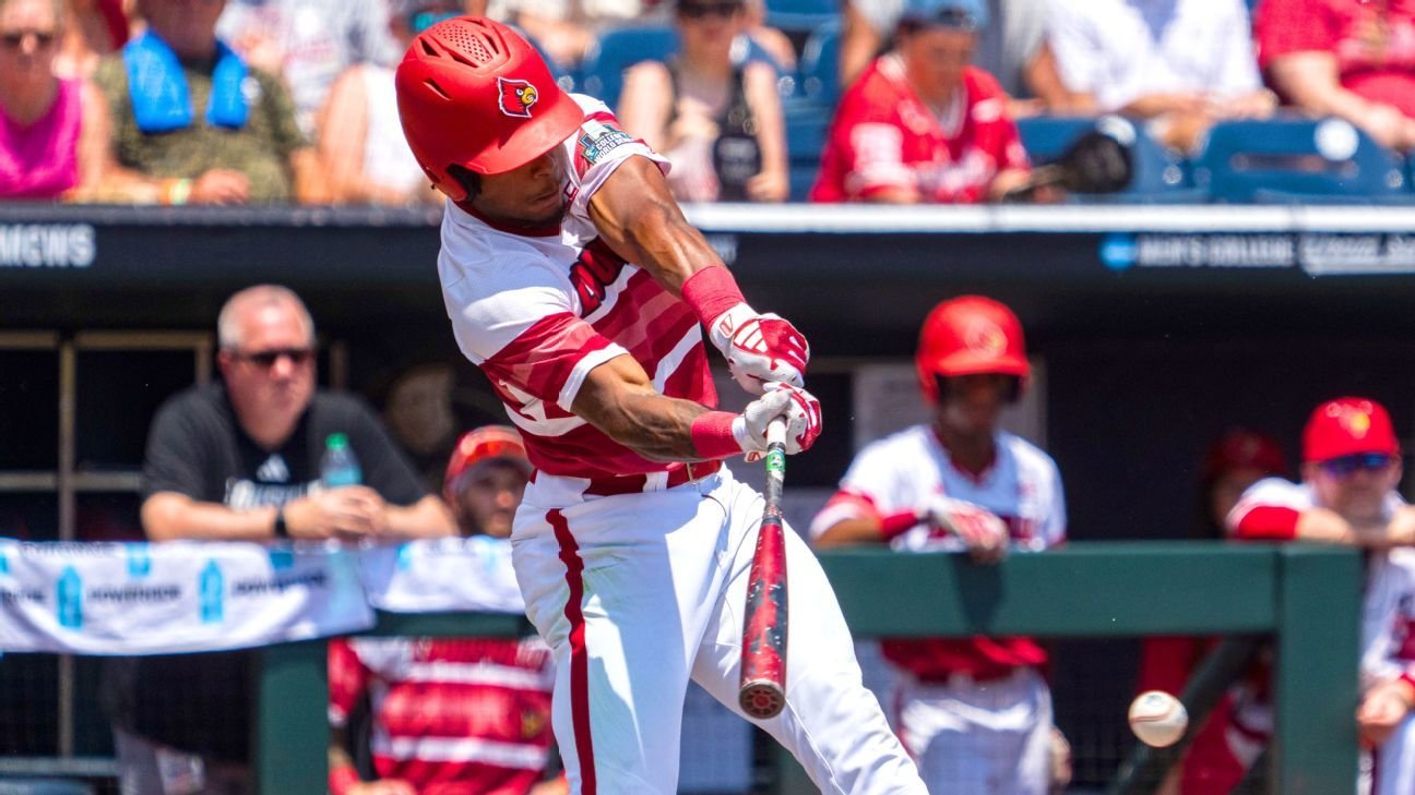 Louisville eliminates Arizona at Men's College World Series