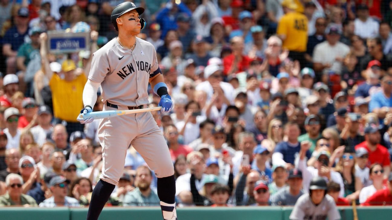 Aaron Judge, 1-for-12, blames self as Yanks swept by Red Sox