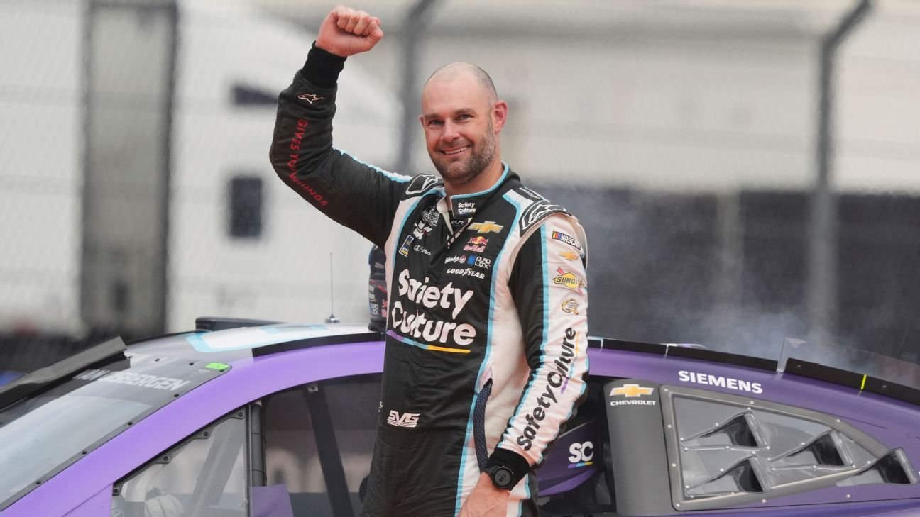 Shane van Gisbergen wins NASCAR Cup race at Mexico City