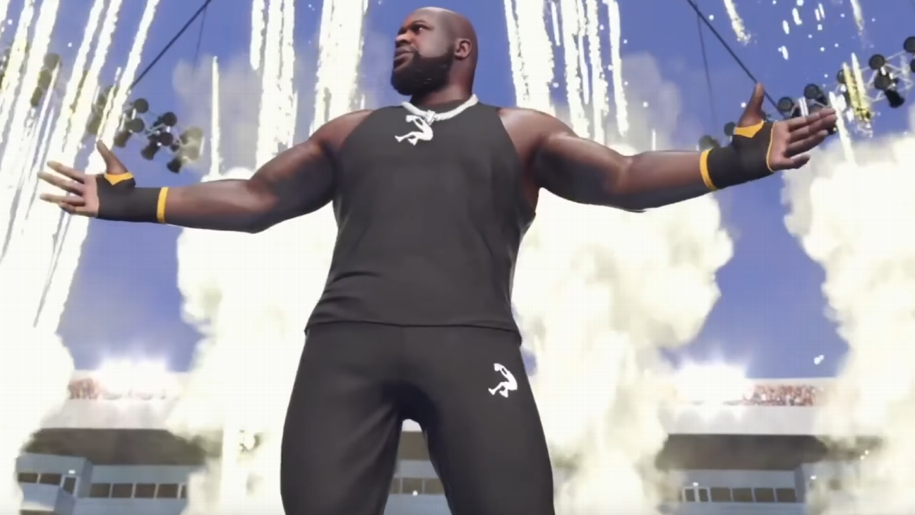 Shaquille O'Neal to join WWE 2K25 roster