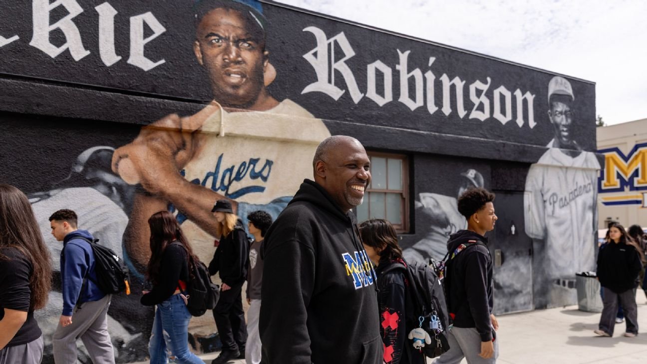 At Jackie Robinson's high school, Altadena rebuilds after fire