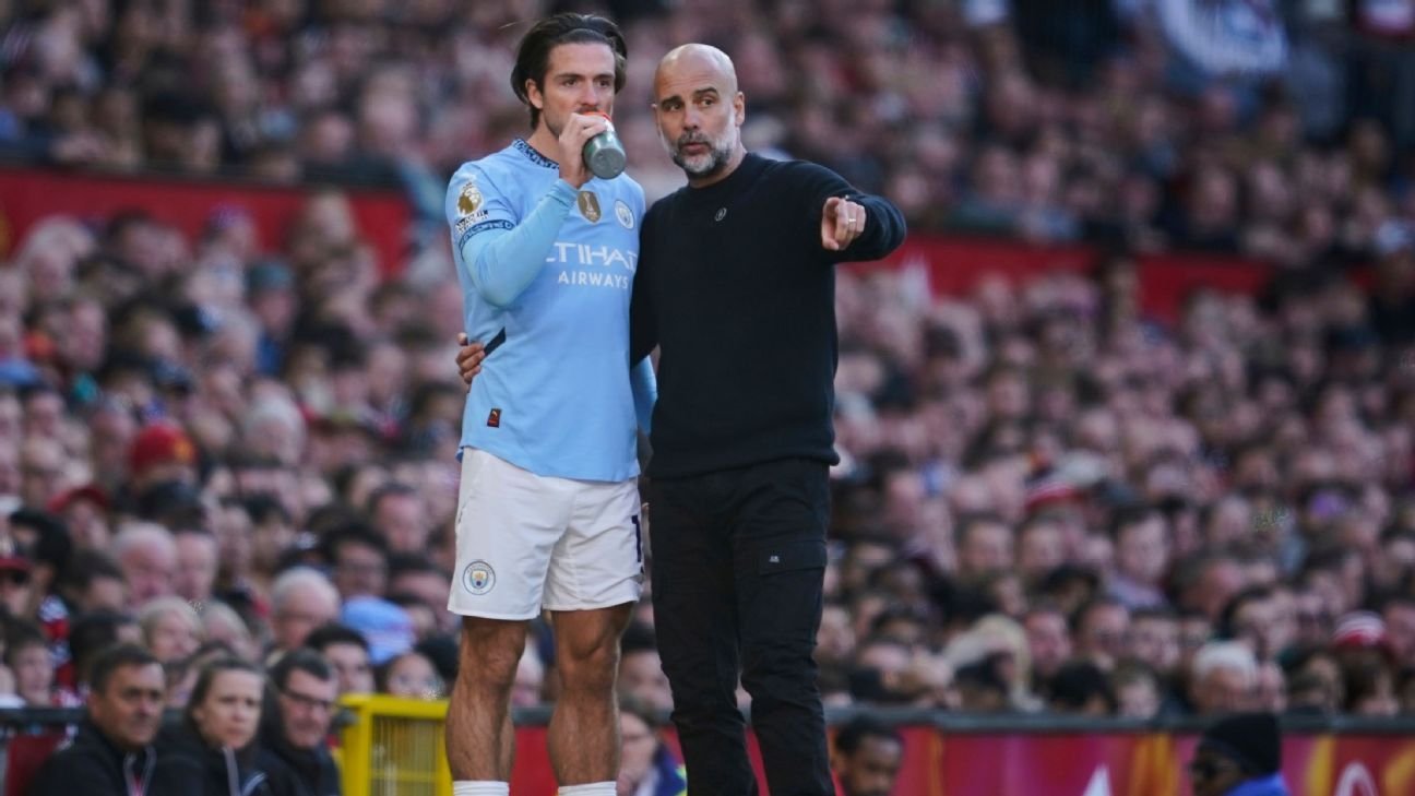 Pep Guardiola signals Jack Grealish's Man City exit: 'He has to play'