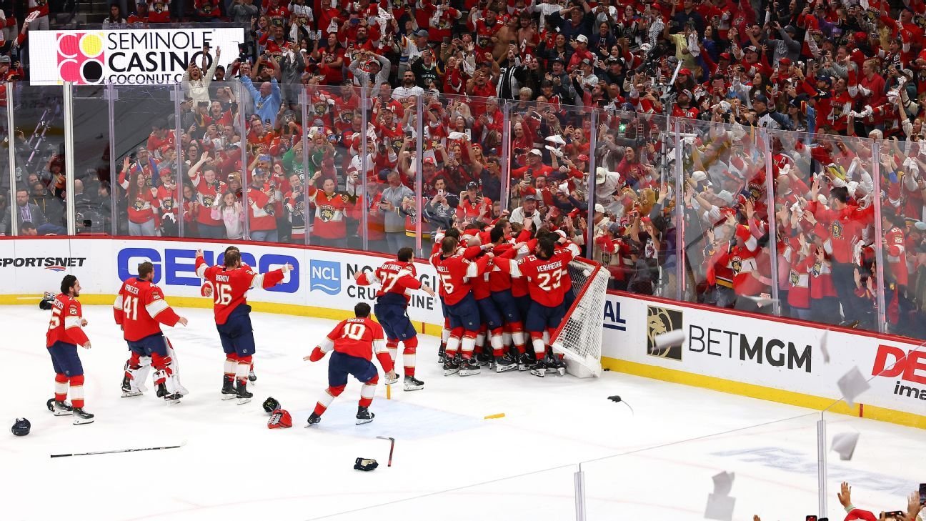 Panthers, Oilers, Avs, Canes favorites to win 2026 Stanley Cup