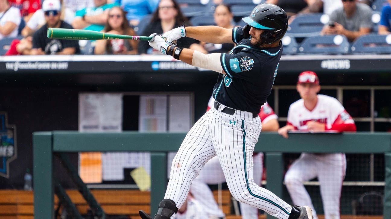 Coastal Carolina advances to Men's College World Series finals