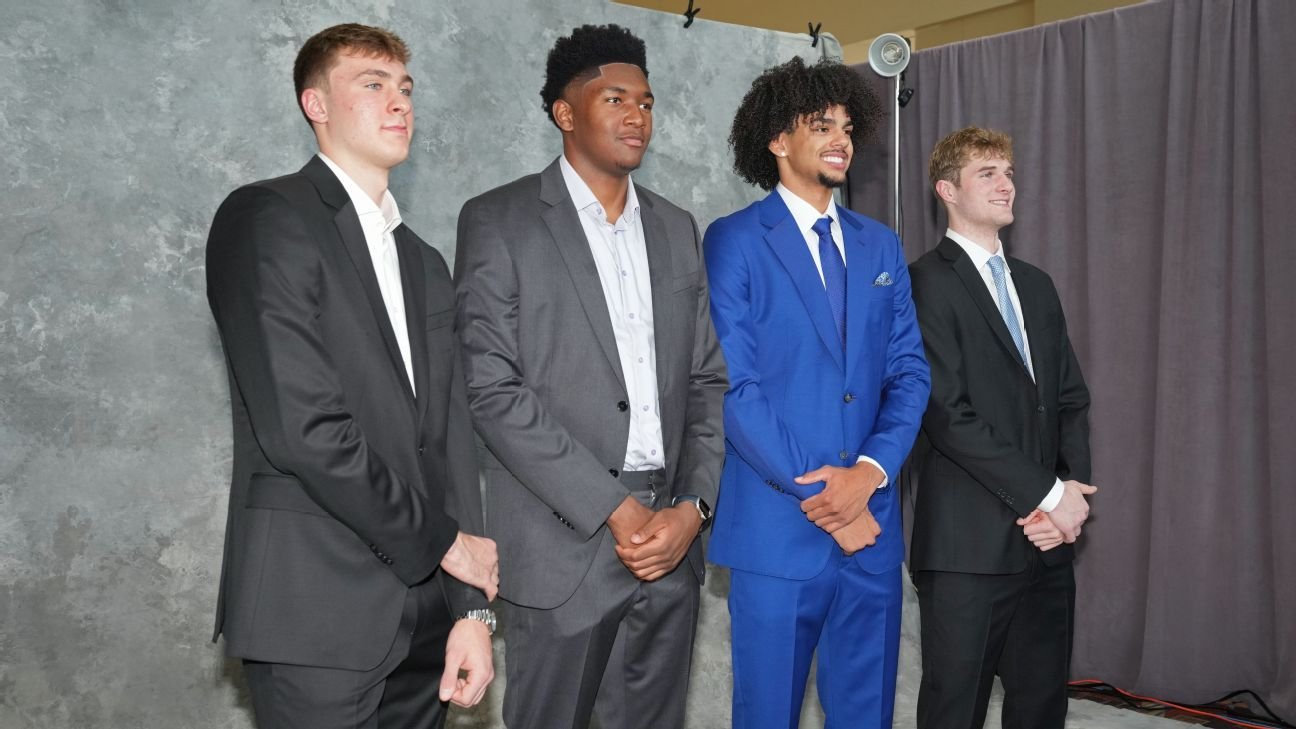 NBA draft 2025 - Projecting 30 of the best prospects