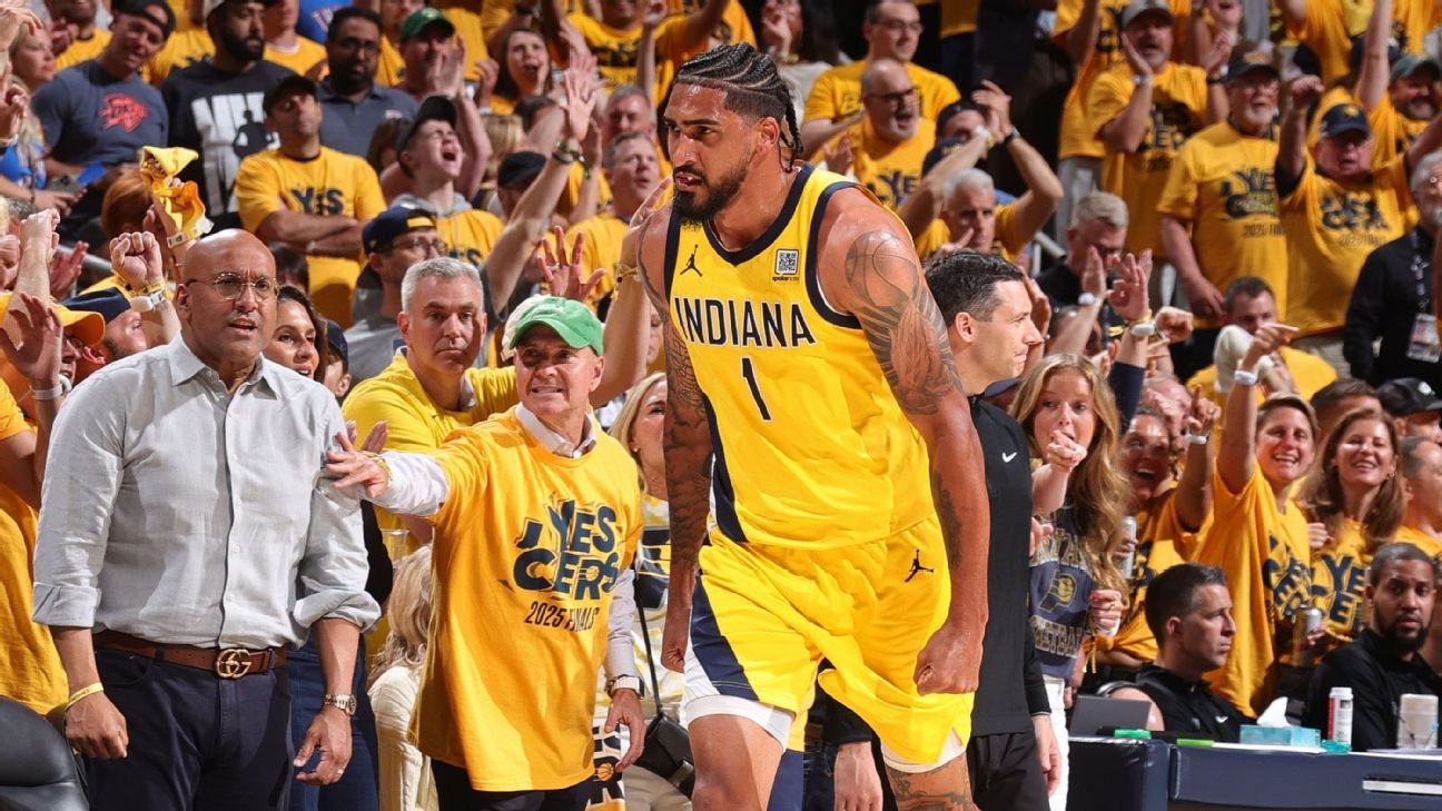 Pacers force winner-take-all, rout OKC in Game 6 of NBA Finals