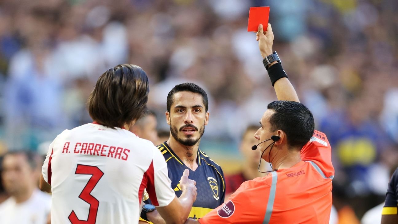 Boca Juniors' Figal, Herrera suspended 4 games at Club World Cup
