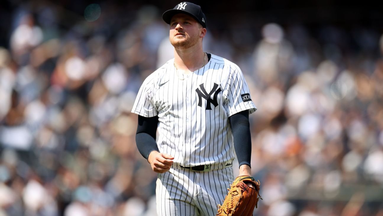 Schmidt tosses 7 hitless innings in Yankees 9-0 rout of Orioles