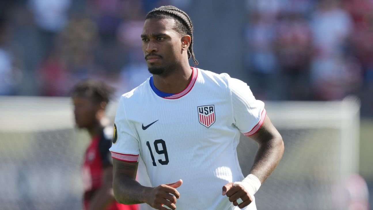 USA's Haji Wright (Achilles) out for rest of Concacaf Gold Cup