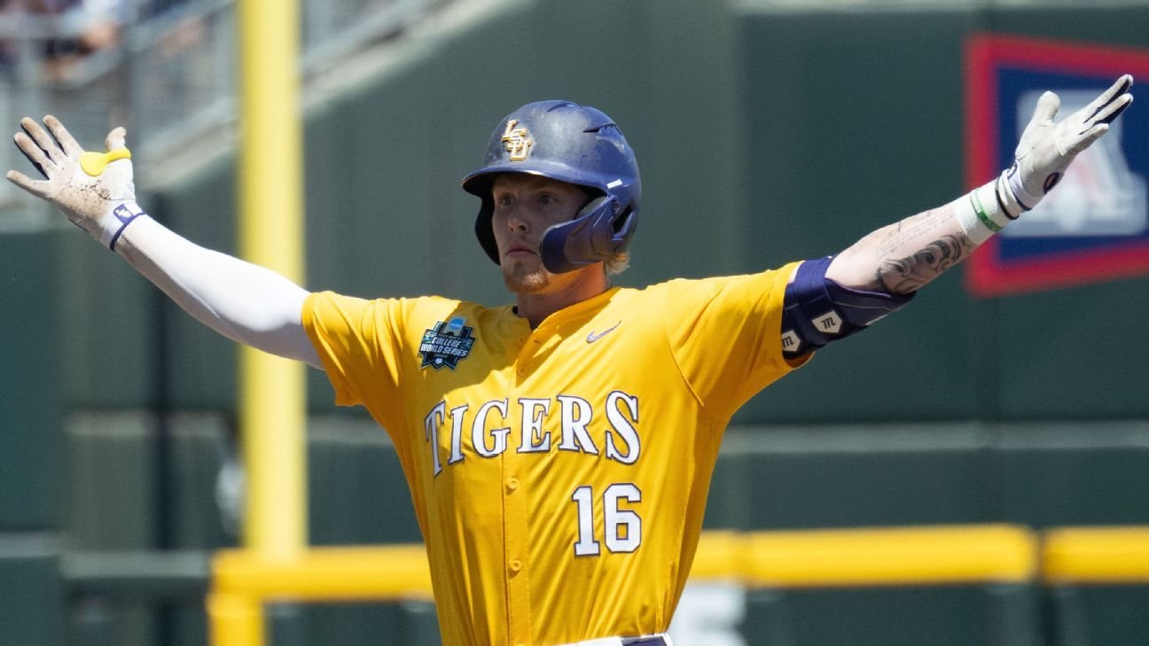 LSU Tigers win 2nd Men's College World Series in three years
