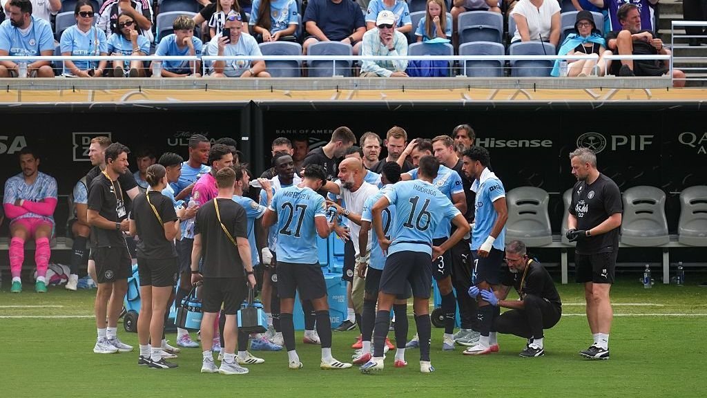 Man City's Guardiola defends CWC: Teams 'might love' it here