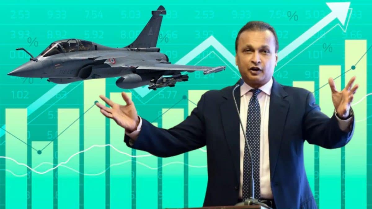 Reliance Infra Shares Jump 5% On Dassault Aviation Partnership, Up 40% In 1 Month | Markets News