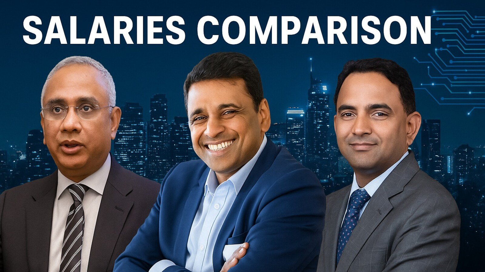 TCS Vs Infosys Vs Wipro CEO Salary Comparison: Who Took Home The Highest Pay In FY25?