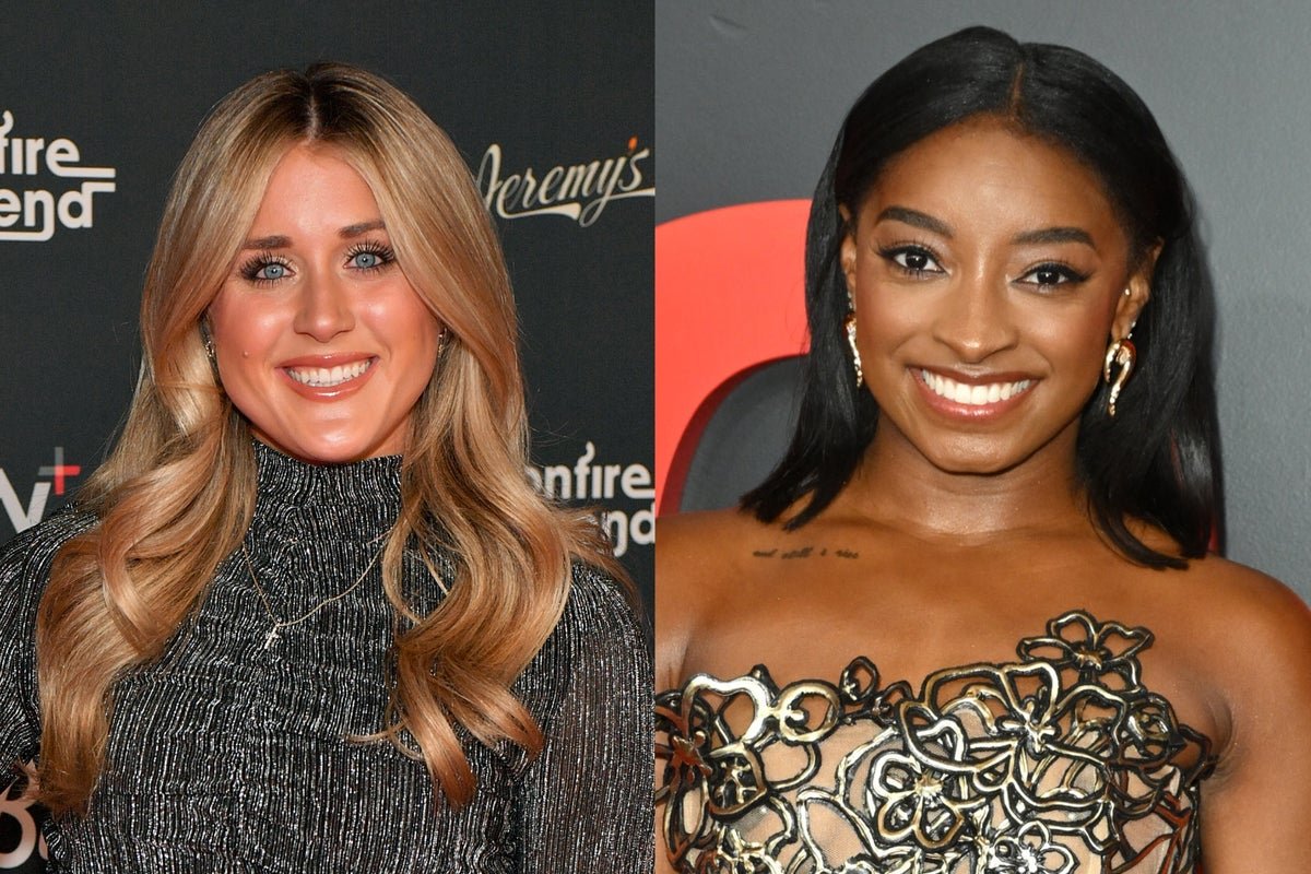 Riley Gaines can’t resist shot at Simone Biles in pregnancy announcement