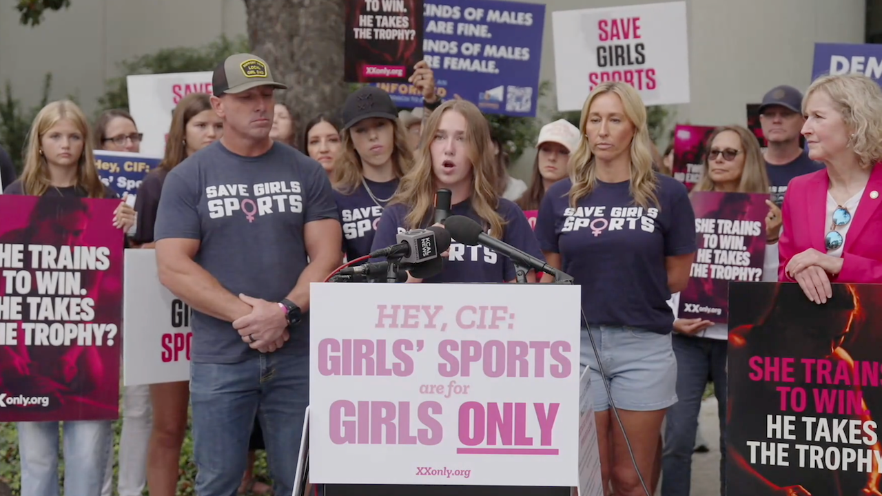 Female athletes stand up to Newsom as California's trans sports war rages on