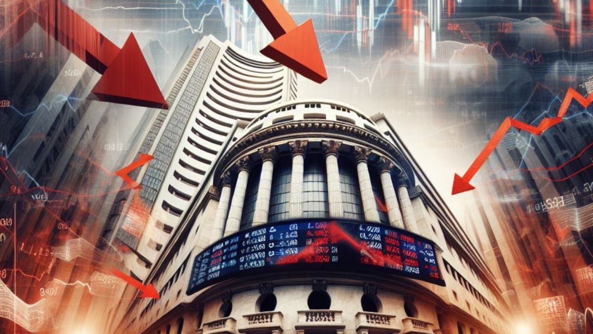 Why Is Stock Market Falling Today? Sensex Crashes 1,100 Points, Nifty Below 24,650