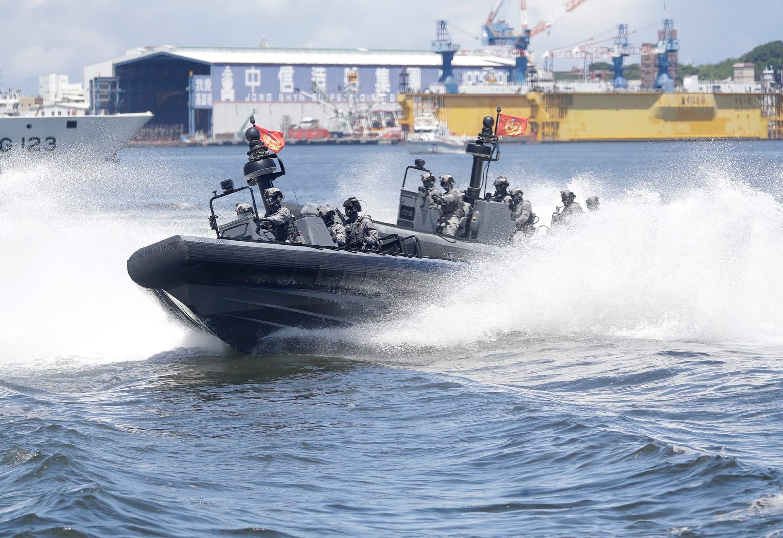 Taiwan shows military readiness in Ocean Day drill amid China threats