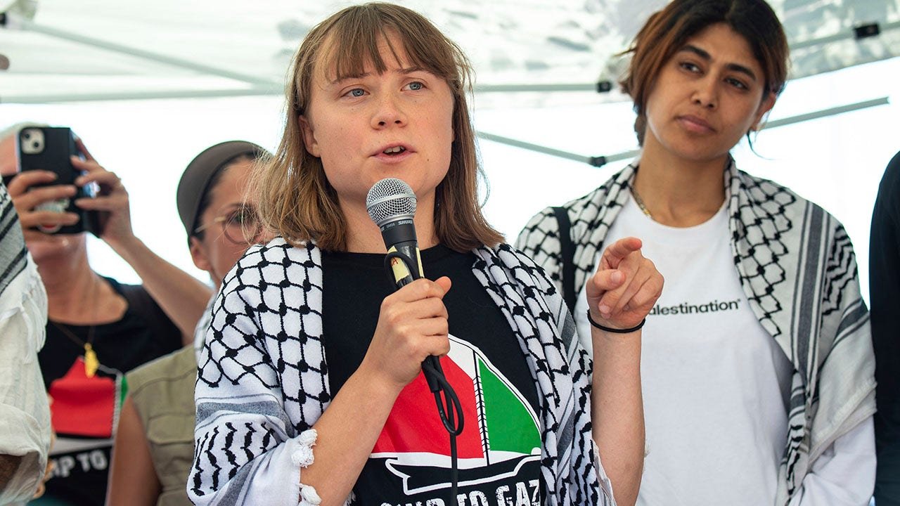 Greta Thunberg joins Freedom Flotilla to Gaza as Israel monitors mission
