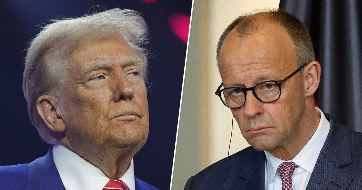 Trump meets with German Chancellor Merz at the White House